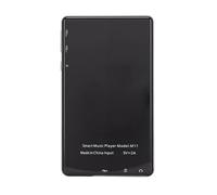 Bewinner Reproductor MP3 WiFi de 5.0 Pulgadas con Bluetooth 5.0, Reproductor de Música Digital con Pantalla Táctil, 11 3GB 32GB, Radio FM, Compatible con Play, 2500mAh Dorado (Black)