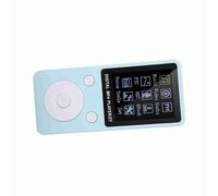 Bewinner Reproductor MP4 Portátil con Pantalla de 1,8", Admite Tarjeta SD de 32 GB, Libro Electrónico de Vídeos Musicales, Radio FM, Grabación, Batería de 8 Horas, Auriculares Incluidos (Blue)