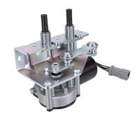 Bewinner Repuesto de Motor de Limpiaparabrisas para Cargadora 966H, Conjunto de Parabrisas con Juntas y Tapones de Rosca, Material de Aluminio con Diseño Impermeable IP67