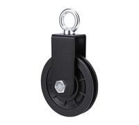 Bewinner Rueda de Polea de Fitness Resistente, Capacidad de Carga de 440 Libras para Gimnasio en Casa, Equipo de Ejercicio Giratorio de 360 Grados, Construcción de Aleación ABS (Rueda de polea)