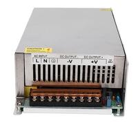 Bewinner S-240-48 Fuente de Alimentación Conmutada de 240W 48V 5A, Controlador Adaptador de CA 110V/220V a CC 48V para Tira de Luz LED, Impresora 3D, CCTV, Automatización Industrial (aleación de