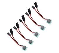 Bewinner Servo Inversor RC de 5 Piezas, Inversor de Alarma de Avión RC de 4-6 V con Control por Microprocesador y Silbato único, Fuerte Antiinterferencias para Control Remoto FM PCM Engranaje de