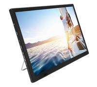 Bewinner Smart TV Android de 15,4" | TV Integrado, Bluetooth 5.0 y Control Remoto por Voz, Digital HD con ATSC/ATV, Reproducción USB para Dormitorio, Cocina, Uso en Exteriores