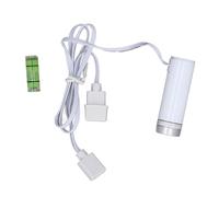 Bewinner Soporte de Aluminio ARGB GPU, Soporte de Tarjeta Gráfica Magnético de Ajustable con 5V 3PIN, Compatible con Chasis ATX ITX, para Varias Tarjetas Gráficas, Cajas de PC (Blanco