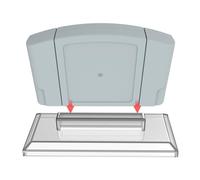 Bewinner Soporte de Exhibición de Cartuchos de Juego de Acrílico Transparente, Soporte Vertical de 90° para Escritorio, Estante de Almacenamiento para Cartuchos de Consola