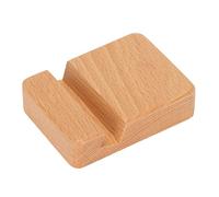 Bewinner Soporte de Madera para Teléfono Móvil, Soporte Universal para Teléfono Celular para de 4 a 8 Pulgadas, para Inteligente de Escritorio de Madera Natural Hecho a Mano, Portátil Compacto para