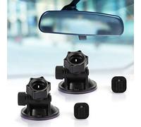 Bewinner Soporte de Montaje para Cámara de Salpicadero HD H3005A, Mini Ventosa de 55 Mm con Rotación de 360°, Cabezal de Hebilla única, Diseño de Perfil bajo, Paquete de 2