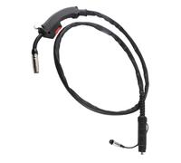 Bewinner Soporte de Pistola de Soldadura MIG para MIG130, Reemplazo de Antorcha Stinger de 2 M 160A-200A Compatible con Cables de Soldadura de 0,8~1,2 Mm, Construcción de Silicona, Cobre y ABS