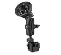Bewinner Soporte de Ventosa para Pocket 3, Soporte para Tablero de Ventana de Parabrisas de Auto con Rotación de 360°, Adaptador de Expansión, Interfaz Roscada de 1/4 de Pulgada, Compuesto de Fibra de
