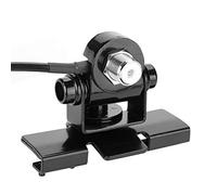 Bewinner - Soporte para Antena de Coche para Radio móvil y Coche, con Pinza para la Tapa del Maletero, Montura para Puerta de Coche, Soporte para Antena de Radio de Dos vías + Cable de Antena de 5 m