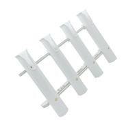 Bewinner Soporte para Caña de Pescar de 4 Tubos, Soporte Vertical para Caña de Pescar para Barcos Yates, Estante para de Impermeabilizante Vinculado a Tubos, Estable para Barcos (White)