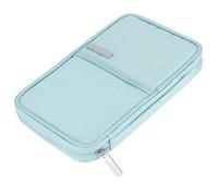 Bewinner Soporte para Pasaporte de Viaje, Organizador Portátil Impermeable para Tarjetas de Pasaporte, Viajes, Viajes de Negocios, Tela Oxford, Color Negro (#4) (#4) (#1)