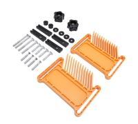 Bewinner Soportes de Dispositivos de Seguridad para Carpintería, Tableros de Plumas Resistentes para Sierras de Mesa, Posición Vertical