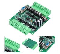 Bewinner Tablero de Control PLC Industrial 2N20MT con Carcasa, Controlador Lógico Programable 12 Entradas 8 Salidas Transistor 24 V CC para Válvula Hidráulica de Motor Paso a Paso (tabla rasa)