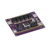 Bewinner Tablero de Soldador por Puntos con Pantalla Digital 99 Engranajes Placa de Circuito PCB de Salida de Alta Potencia Ajustable para Soldadura con Batería 26650 Max 2390A Tablero de Control de