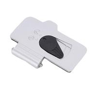 Bewinner Tapa de la Puerta de la Batería de la Cámara para EM5 Mark II Sellado Seguro de Segunda Generación para Evitar Que Entre Polvo y Líquidos en el Compartimento de la Batería Liviana y (Silver)