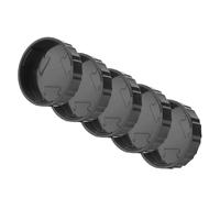 Bewinner Tapa Trasera de Plástico para Objetivo de Cámara SLR Yashica C-Y | Paquete de 5 cubiertas para lentes, cuerpo de plástico duradero, protección contra el polvo y las huellas dactilares,