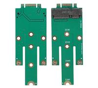 Bewinner Tarjeta Adaptadora de MSATA a NGFF Admite Tarjeta de Conversión MSATA de 3 * 5 Cm, Interfaz MSATA a NGFF M.2 para Computadora Portátil de Escritorio