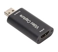 Bewinner Tarjeta de Captura de Vídeo 4K, Convertidor USB a con Salida 1080P 60 Hz, Plug & Play para Juegos, Streaming, Videoconferencias en PC, Mac,