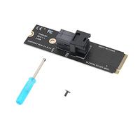 Bewinner Tarjeta de Expansión PCI-E4.0, Adaptador M.2NVME a U.2 64GT / S Compatibilidad Sólida Soporte Tarjeta de Expansión de Transferencia de Protocolo NVME (PH49-M2)