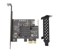 Bewinner Tarjeta de Expansión PCIe a 3.0 de 6 Gbps, Tarjeta Controladora PCIe 3.0 de Salida Mini SAS36 Pin SFF 8087 para Chasis de Escritorio, Admite 4 HDD, Plug and Play para y