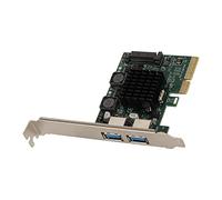 Bewinner Tarjeta de Expansión PCIE a USB 3.2 de 2 Puertos, Adaptador de Tarjeta de Expansión PCIE Express de 10 Gbps, Controlador PCI Express de Chip ASM3142, Tarjeta de Expansión USB para Win 7/8/10
