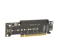 Bewinner Tarjeta de Expansión Pcie X16, Tarjeta de Expansión del Controlador M.2 NVMe, Tarjeta de Expansión Dividida Pcie X16 a X8 X4 X4, Compatible con PCIE4.0 hacia Abajo Compatible con 3.0