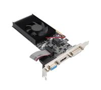 Bewinner Tarjeta de Gráficos de Perfil bajo GT610 1GB DDR3, Tarjeta de Gráficos de Juegos de 64 bits con DVI VGA HDMI, PCI Express X16 1.1, Tarjeta de Video de la Computadora de