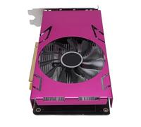 Bewinner Tarjeta de Gráficos por Computadora HD Interfaz Multimedia GPU, Memoria DDR5 2GB, Tecnología HDR, GPU de Tarjeta de Video de Computadora con 6 Puertos para Wins 7 10