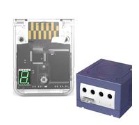 Bewinner Tarjeta de Memoria de 128 MB para y RVL 001 |8 Tarjetas Virtuales con Pantalla LED, Función de Cambio Rápido y Rendimiento de Carga/guardado de Alta Velocidad