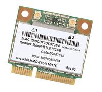 Bewinner Tarjeta de Red Inalámbrica, Mini Pci-Express 802.11b/g/n 300M BT4.0 Tarjeta Adaptadora de Red Plug and Play de Transmisión de Alta Velocidad para PC