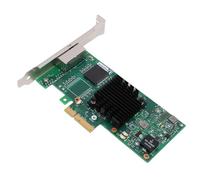 Bewinner Tarjeta de Red PCIe de Doble Puerto Gigabit, Adaptador Ethernet de 1 GB Compatible con I350 T2 2 Puertos LAN RJ45 PCI Express 2.0 X4 para Servidor de Escritorio Linux VMware