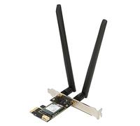 Bewinner Tarjeta de Red WiFi AX210NGW, Bluetooth 5.2, 2.4GHz 5GHz 6GHz Tarjetas de Red Inalámbricas para PC de Escritorio Adaptador WiFi PCIe