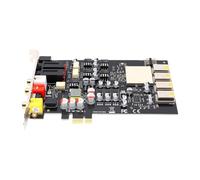 Bewinner Tarjeta de Sonido PCI Express, de Alta Fidelidad, para PC | Excelente claridad de sonido, admite diversas necesidades de conectividad, compatible con todas las versiones de