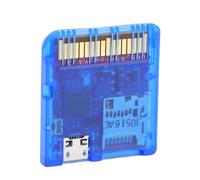 Bewinner Tarjeta Flash con Tecnología RP2040 para NDS/DSi/3DS |Código Abierto, Carga Rápida, Compatibilidad con Cargador de Arranque Dual y Diseño Fácil de Usar para Desarrolladores (Azul