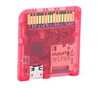 Bewinner Tarjeta Flash con Tecnología RP2040 para NDS/DSi/3DS |Código Abierto, Carga Rápida, Compatibilidad con Cargador de Arranque Dual y Diseño Fácil de Usar para Desarrolladores (Rojo