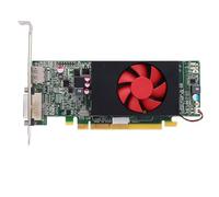 Bewinner Tarjeta Gráfica de bajo Perfil, 1 GB GDDR3 64 bits para Computadora de Oficina, DVI DVI Dual, PCIe 3.0 X8, Refrigeración de Ventilador Silencioso, sin Energía Externa, Tarjeta