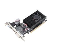 Bewinner Tarjeta Gráfica GT710, Tarjeta de Video DDR3 de 2 GB de 64 bits, GPU para Computadora de Perfil bajo, PCI Express 2.0 X16, Salida HDMI VGA DVI Tarjeta de Video para Juegos de