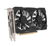 Bewinner Tarjeta Gráfica GTX1650, Tarjeta Gráfica GPU para Computadora de 4 GB GDDR5 de 128 bits, Salida DP HDMI, PCI Express 2.0 con Ventilador Dual, Tarjeta de Video para PC para
