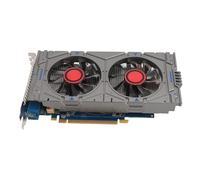 Bewinner Tarjeta Gráfica para Juegos GTX750TI 2GB GDDR5, Ventiladores de Refrigeración Duales, Resolución 2560x1600, para10 8 8.1 7 11 Vista, Freebsd X86
