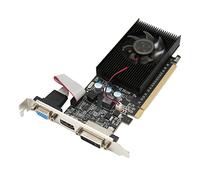 Bewinner Tarjeta Gráfica para Juegos, Tarjeta Gráfica DDR3 de 64 bits de 1GB, Tarjeta de Video de 810MHz 1000MHz 2560x1600, HDMI DVI VGA PCI Express 2.0, Tarjeta Gráfica de Computadora