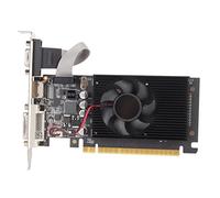 Bewinner Tarjeta Gráfica para Juegos, Tarjeta Gráfica GT610, Tarjeta Gráfica 600MHz 2GB DDR3 64bit, PCI Express 1.1 X 16, Tarjeta Gráfica HD para Computadora de Escritorio