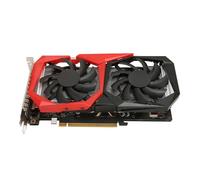 Bewinner Tarjeta Gráfica RTX2060, Gráficos para Juegos 6G GDDR6 de 192 bits, GPU de 365 MHz 14000 MHz, HD PCI Express 3.0 X16, Tarjeta Gráfica de Vídeo de Escritorio para Oficina y Juegos