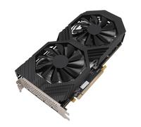 Bewinner Tarjeta Gráfica RX590, Tarjeta de Video para Juegos de Computadora GDDR5 de 8 GB de 256 bits, Tarjeta Gráfica DPX3 HDMI GPU, Tarjeta Gráfica PCI Express 3.0X16 con Ventilador