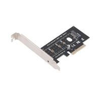 Bewinner Tarjeta PCI Express, Adaptador SSD NVME M.2 PCIe, hasta 32 GBP/s, 2230-22110, Soporte Win7/10/11, Rendimiento Estable, Disipación de Calor de Tiras de Cobre, sin Conductores para