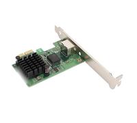 Bewinner Tarjeta PCIe Gigabit Ethernet de 2,5 Gbps, Puerto RJ45 10/100/1000/2500 Mbps Adaptador de Red PCI Express para Servidor de Escritorio, Plug and Play con Indicadores LED