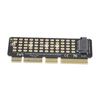 Bewinner Tarjeta Vertical NVME M.2 A PCIE4.0 Rendimiento Estable Tarjeta De Expansión De Interfaz De Ranura para Tarjeta PC-EX4 / X8 / X16 Compatible con 2230/2242/2260/2280 para OS X,