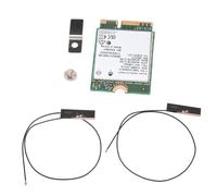Bewinner Tarjeta WiFi 7 para Laptop, Tarjeta de Red BE200NGW 2.4G 574Mbps 5G 2400Mbps 6G 5800Mbps con Bluetooth 5.4, Adaptador Inalámbrico Interno MU-MIMO NGFF M.2 para 10/11 OS (WiFi 7 con