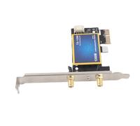 Bewinner Tarjeta WiFi de 1200Mbps Bluetooth 4.0, PCIe X1 Adaptador de Red Inalámbrico AC1200 de Doble Banda de 2,4 GHz/5 GHz para PC de Escritorio