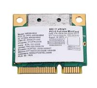 Bewinner Tarjeta WiFi Pcie de Banda Dual de Alta Velocidad de 300Mbps, Tarjeta de Red para Ordenador Portátil, Plug and Play, Sistemas Os X, Amplia Compatibilidad